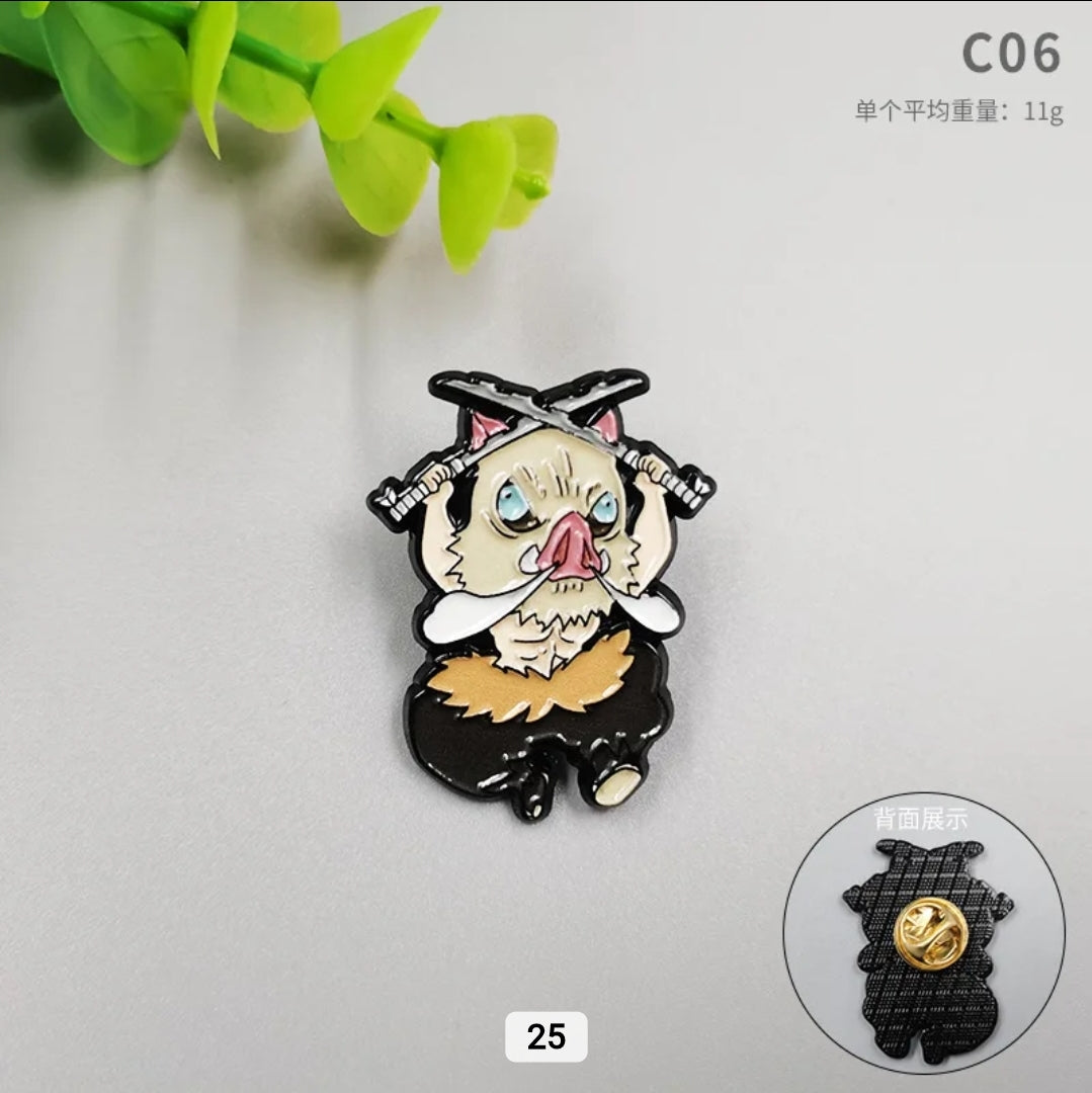 Anime Brooch Pins