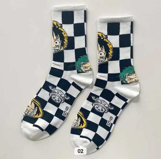 One Piece Anime Socks