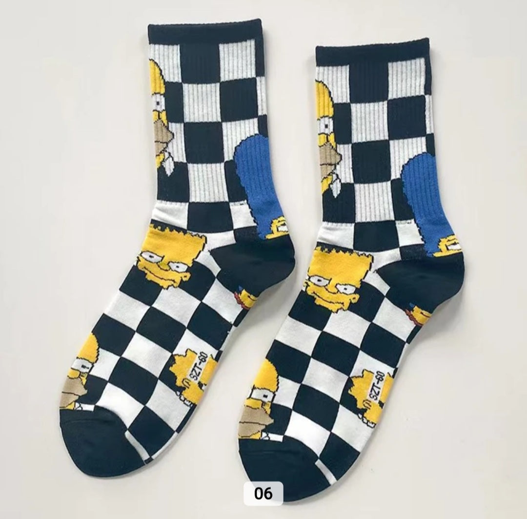 Cartoon Socks