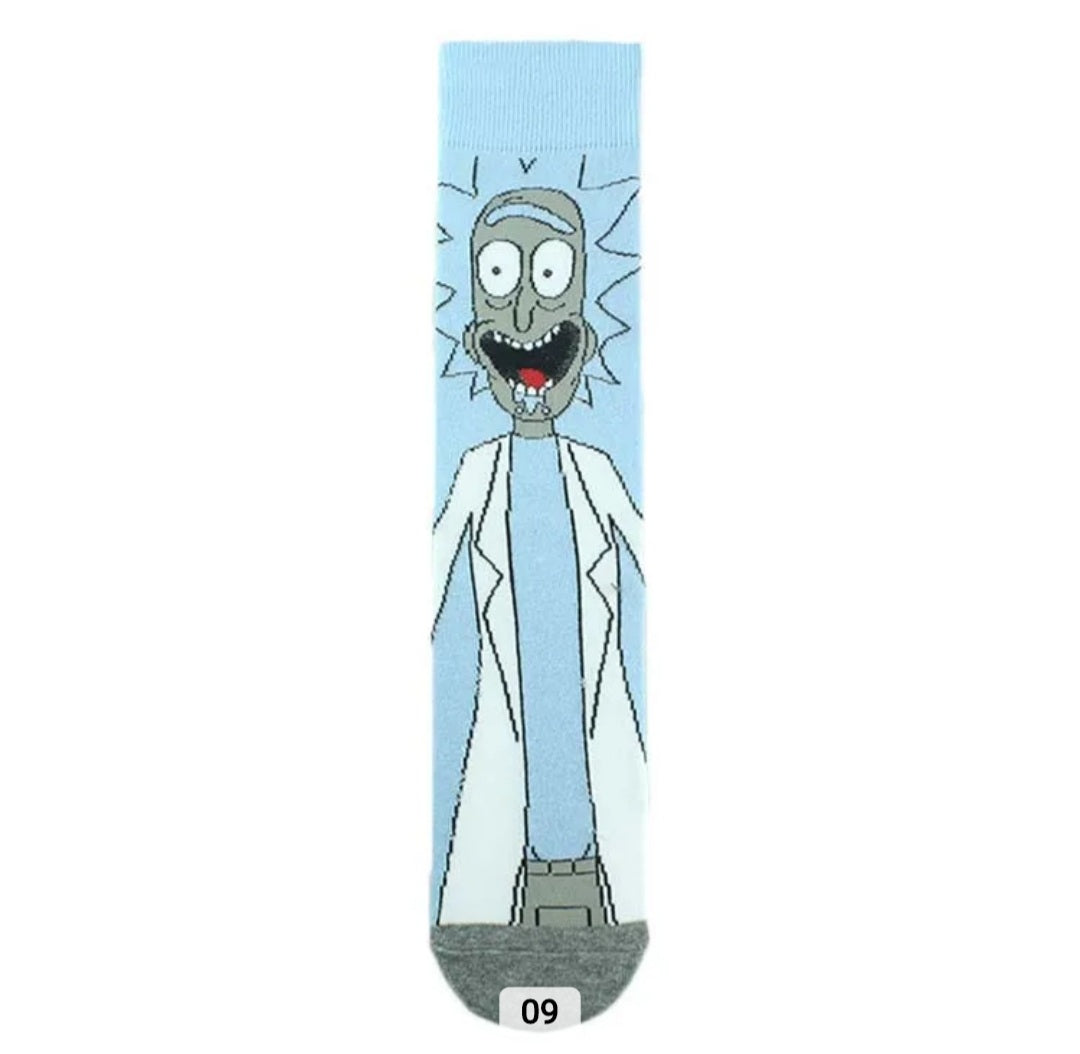 Rick And Morty Socks
